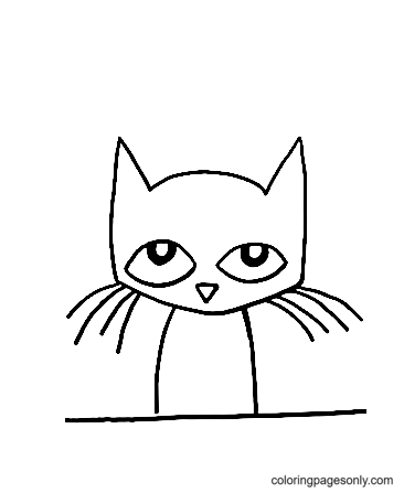 Pete the cat coloring pages printable for free download