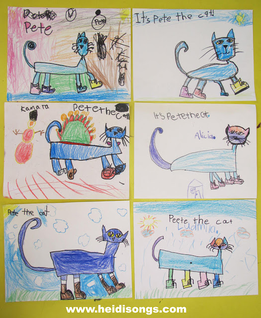 Pete the cat freebies