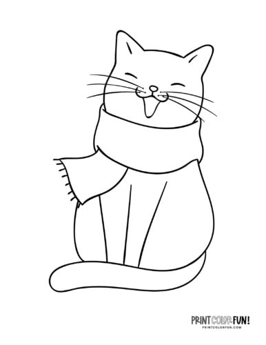 Paws play cat coloring pages craft fun more at