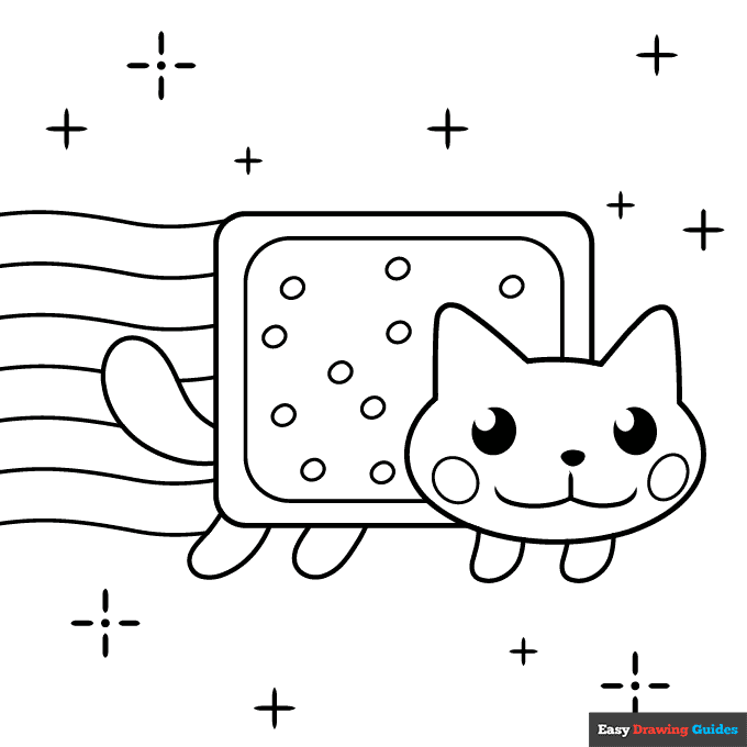 Free printable cat coloring pages for kids