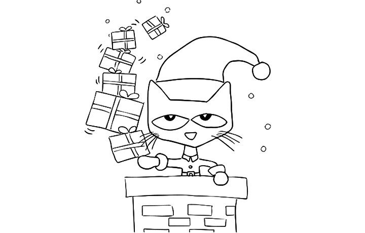 Top free printable pete the cat coloring pages online christmas coloring pages christmas coloring sheets pete the cat