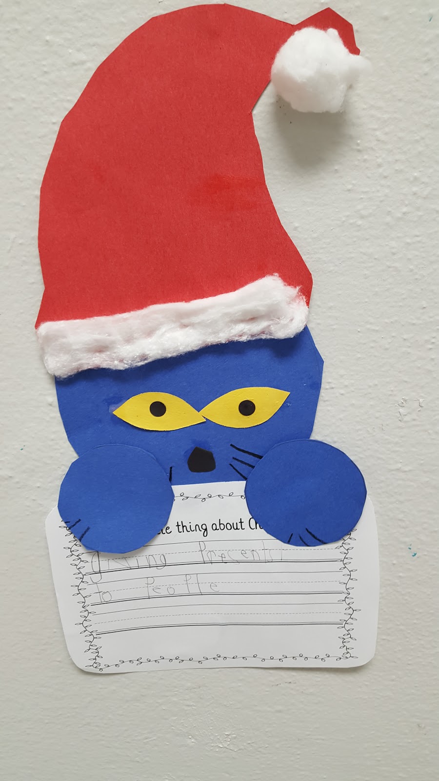 Eatpraytravelteach pete the cat saves christmas in kindergarten