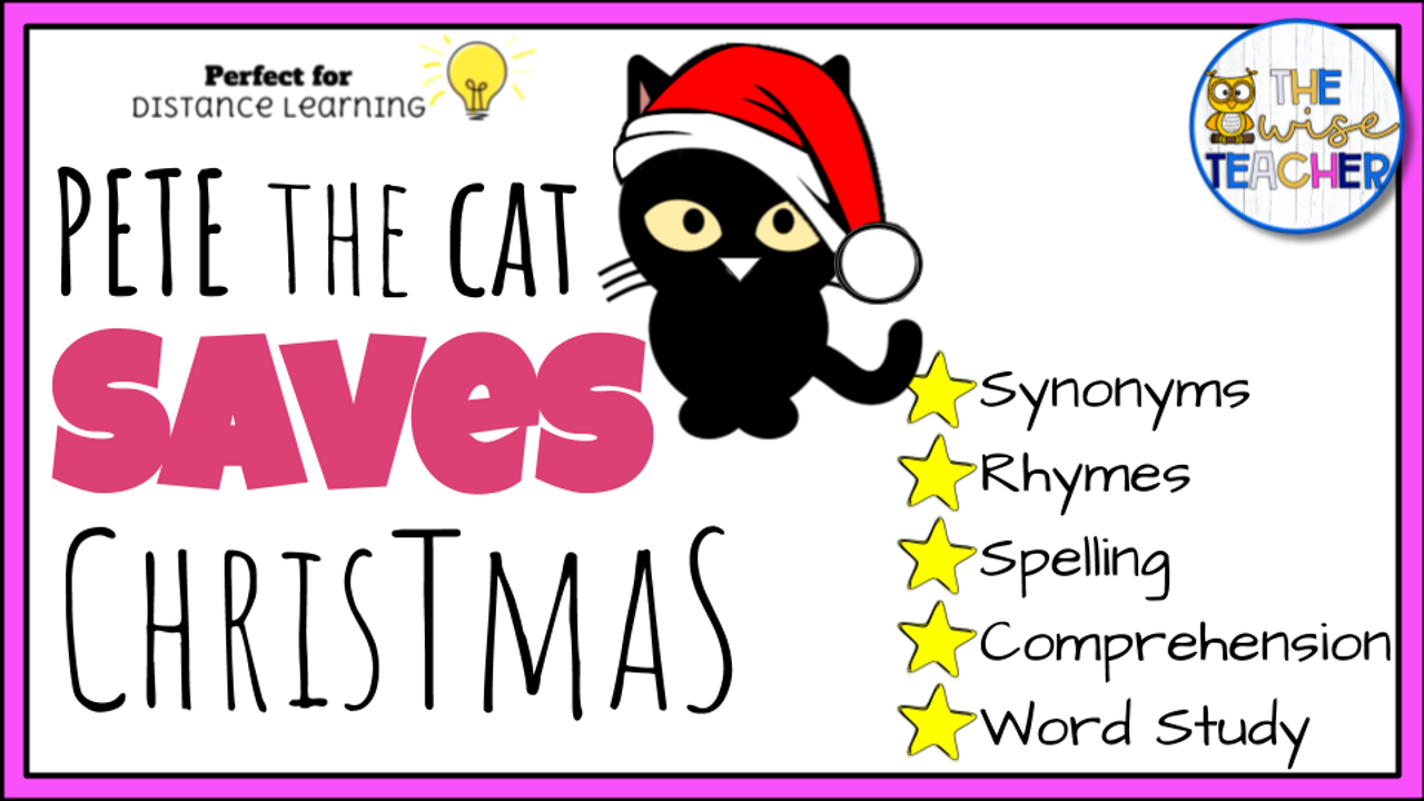 Pete the cat saves christmas