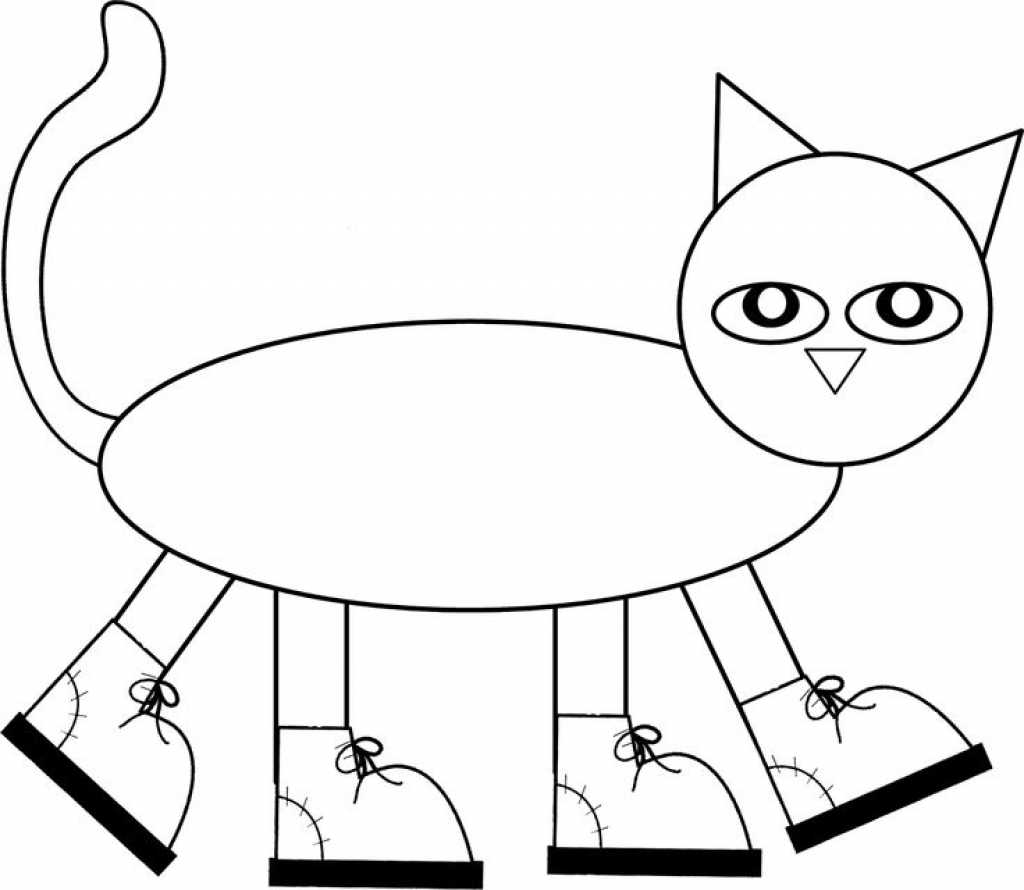 Pete the cat coloring pages