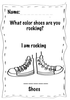 Pete the cat rocking in my school shoes coloring tpt