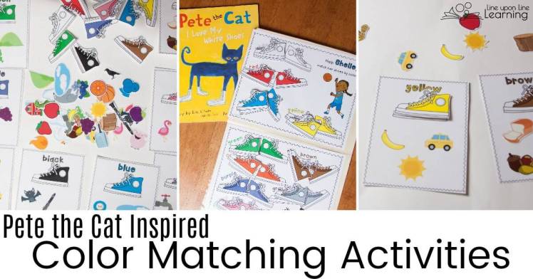 Shoes color matching game activities