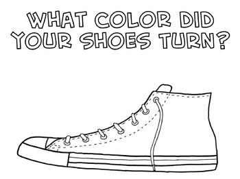 Pete the cat shoe coloring sheet by peter blenski