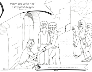 Peter and john heal a crippled beggar teach us the bible