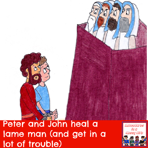 Peter and john heal a lame man