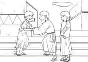 Saint peter coloring pages free coloring pages