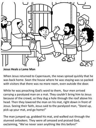 The miracles of jesus coloring book pdf