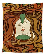 The kiss painting by peter behrens
