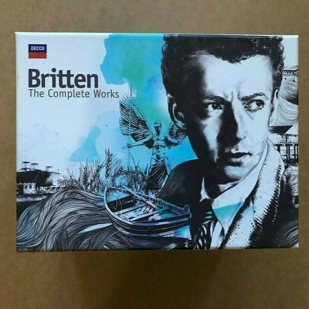 Britten â the plete works de benjamin britten coffret cd chez christofchristof