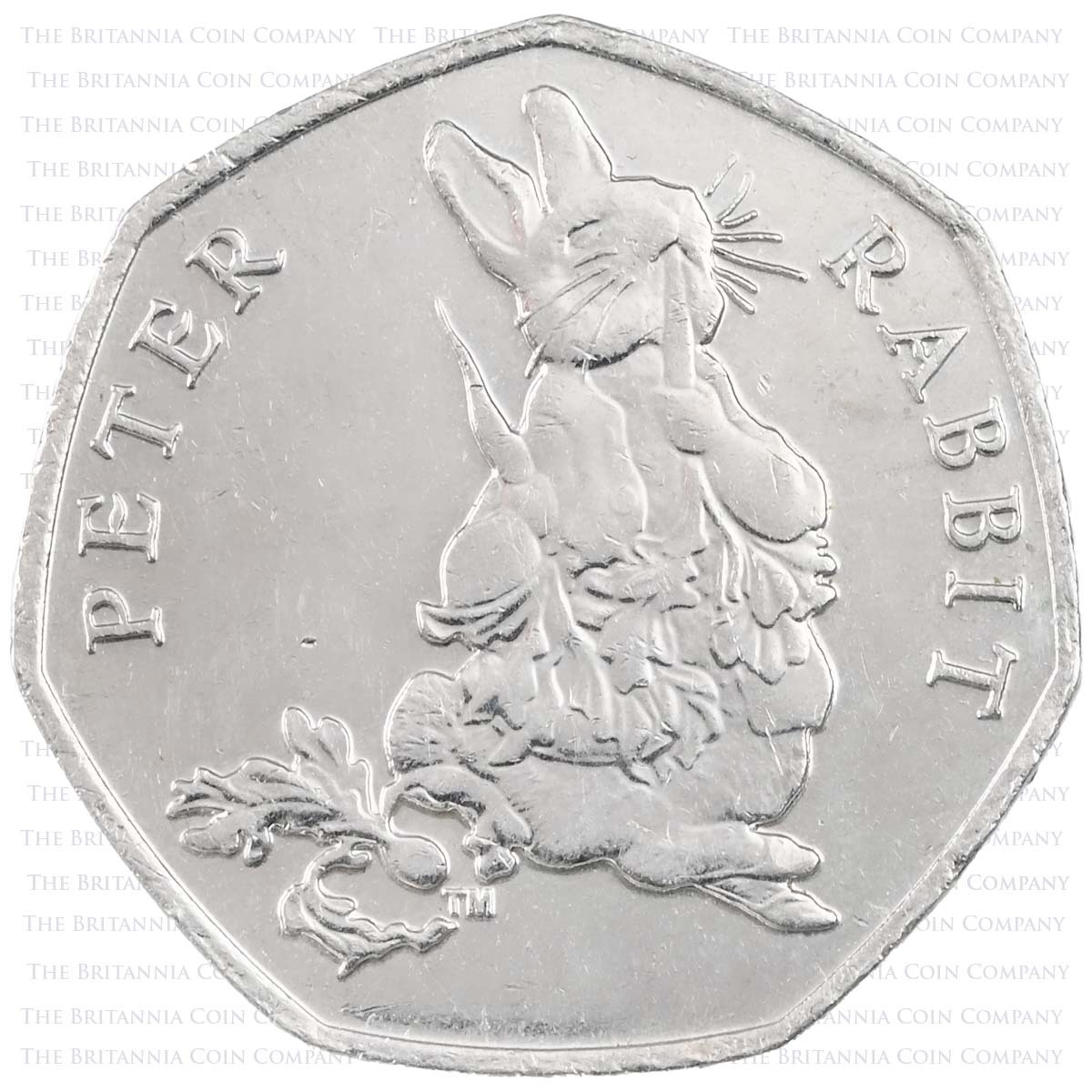 Uk peter rabbit circulated uk p coin