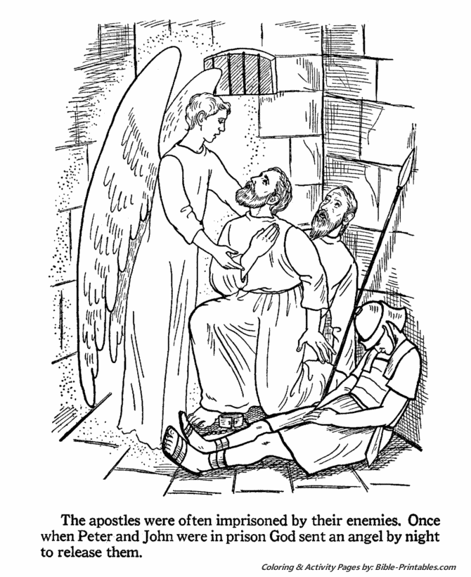 The apostles coloring pages