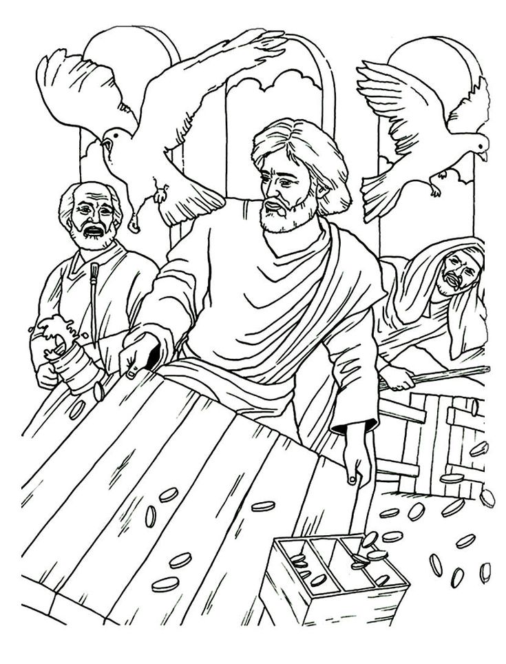 Free color pages the apostle peter