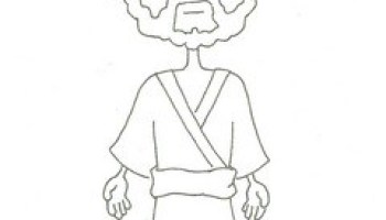 Peter bible book coloring page