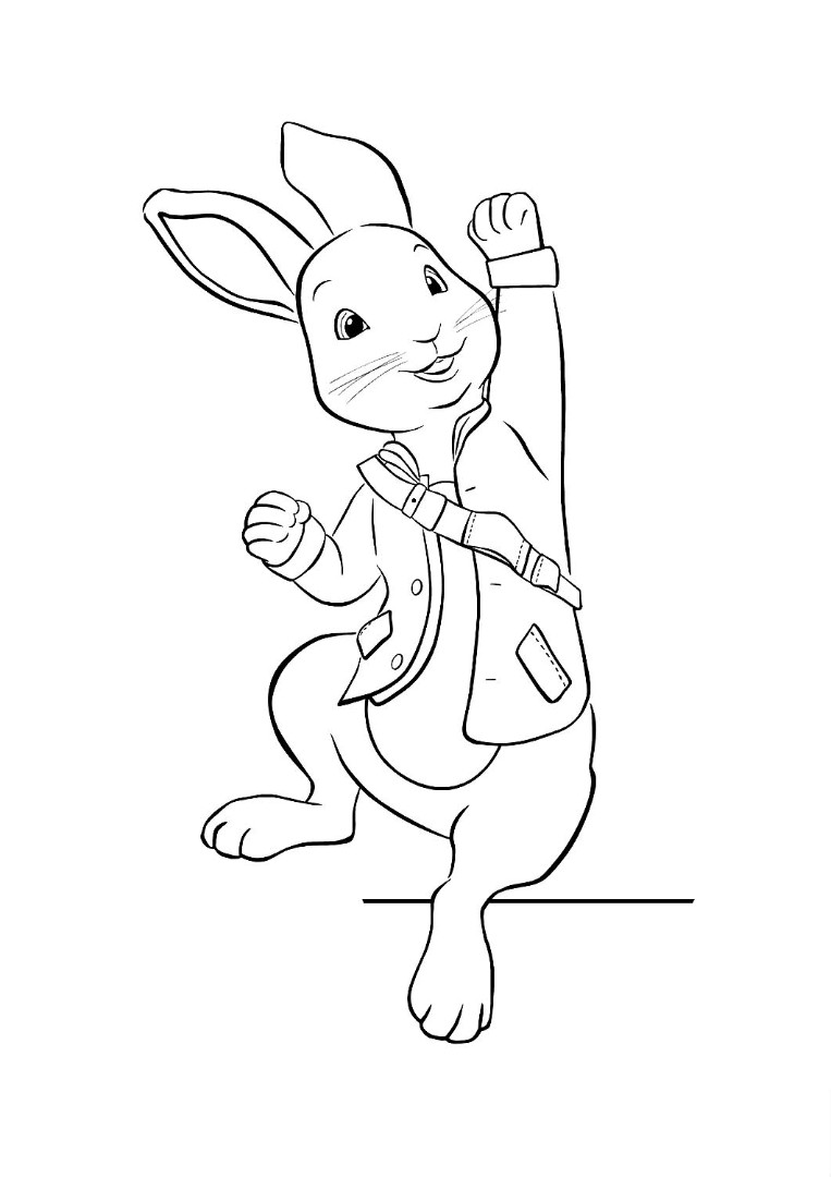 Peter rabbit coloring pages âï free coloring pages