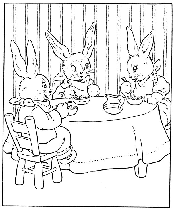 Easter pictures to color