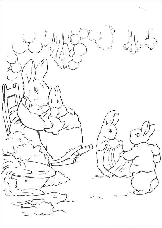 Peter rabbit coloring pages delightful fun for kids