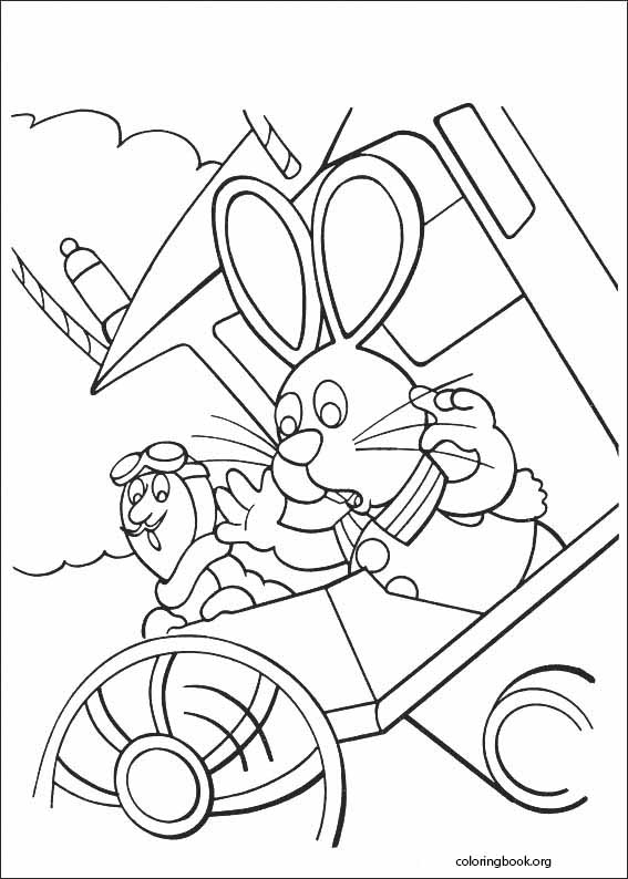 Peter cottontail coloring page