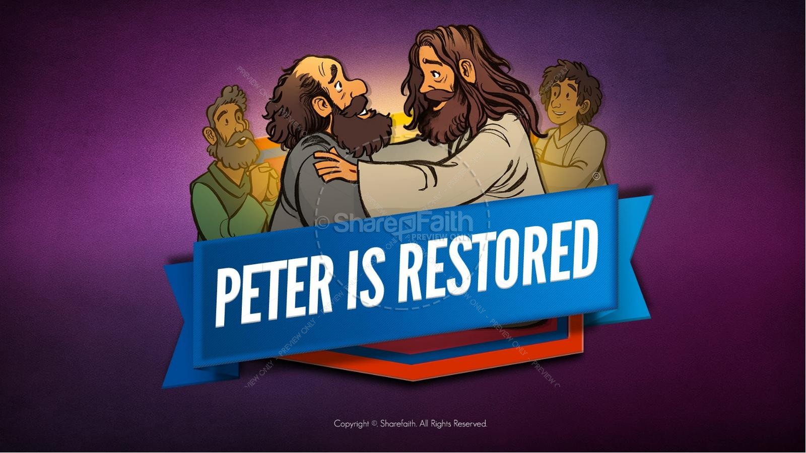 John peter is restored kids bible lesson clover media