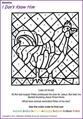 Coloring page peter denies knowing jesus