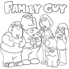 Cartoon coloring pages free printable sheets for kids