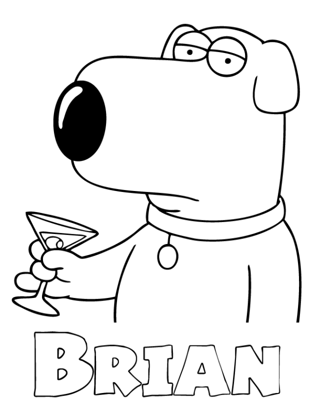 Free family guy coloring pages download free family guy coloring pages png images free cliparts on clipart library