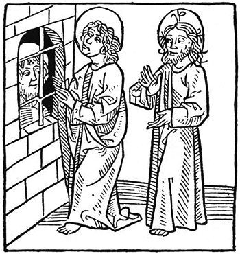 John the baptist in prison