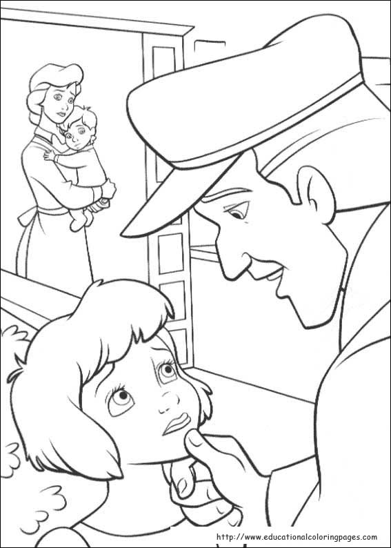 Peter pan coloring pages