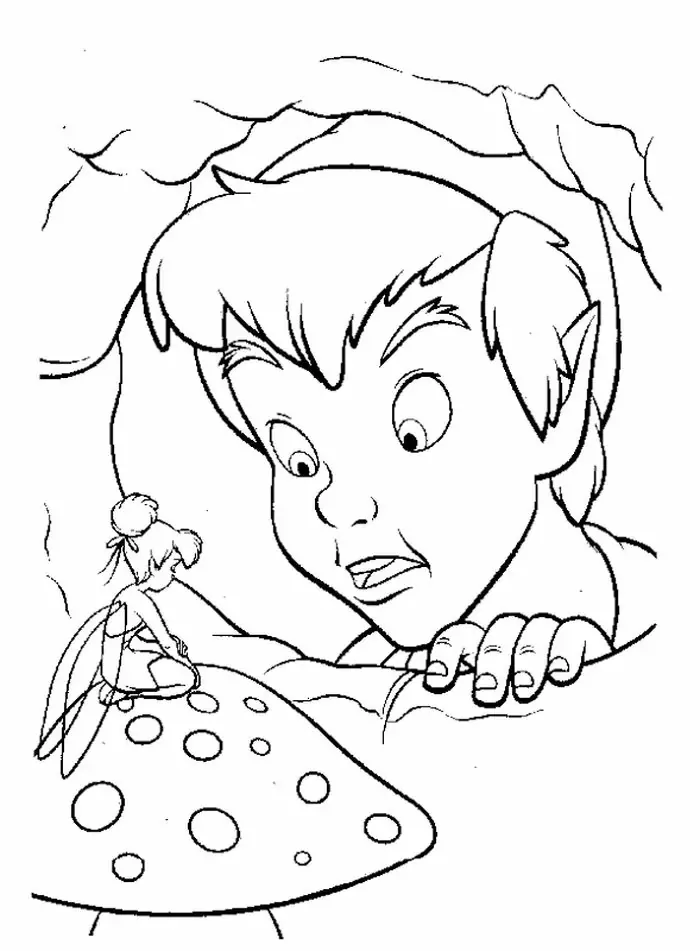 Peter pan coloring pages pdf