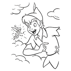 Peter pan coloring pages