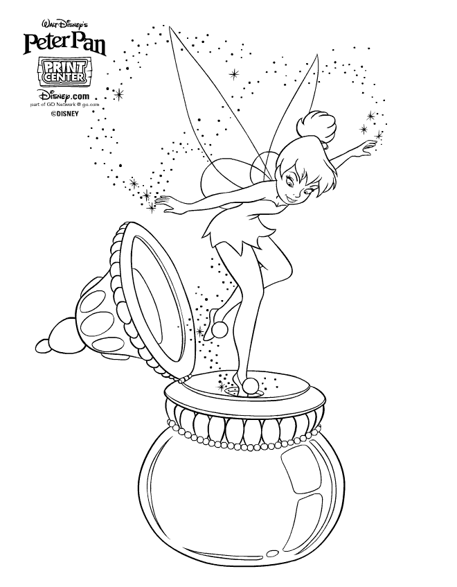 Best peter pan coloring pages for kids