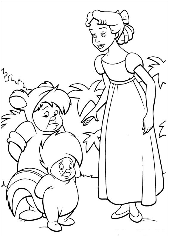 Peter pan coloring pages by coloringpageswk on