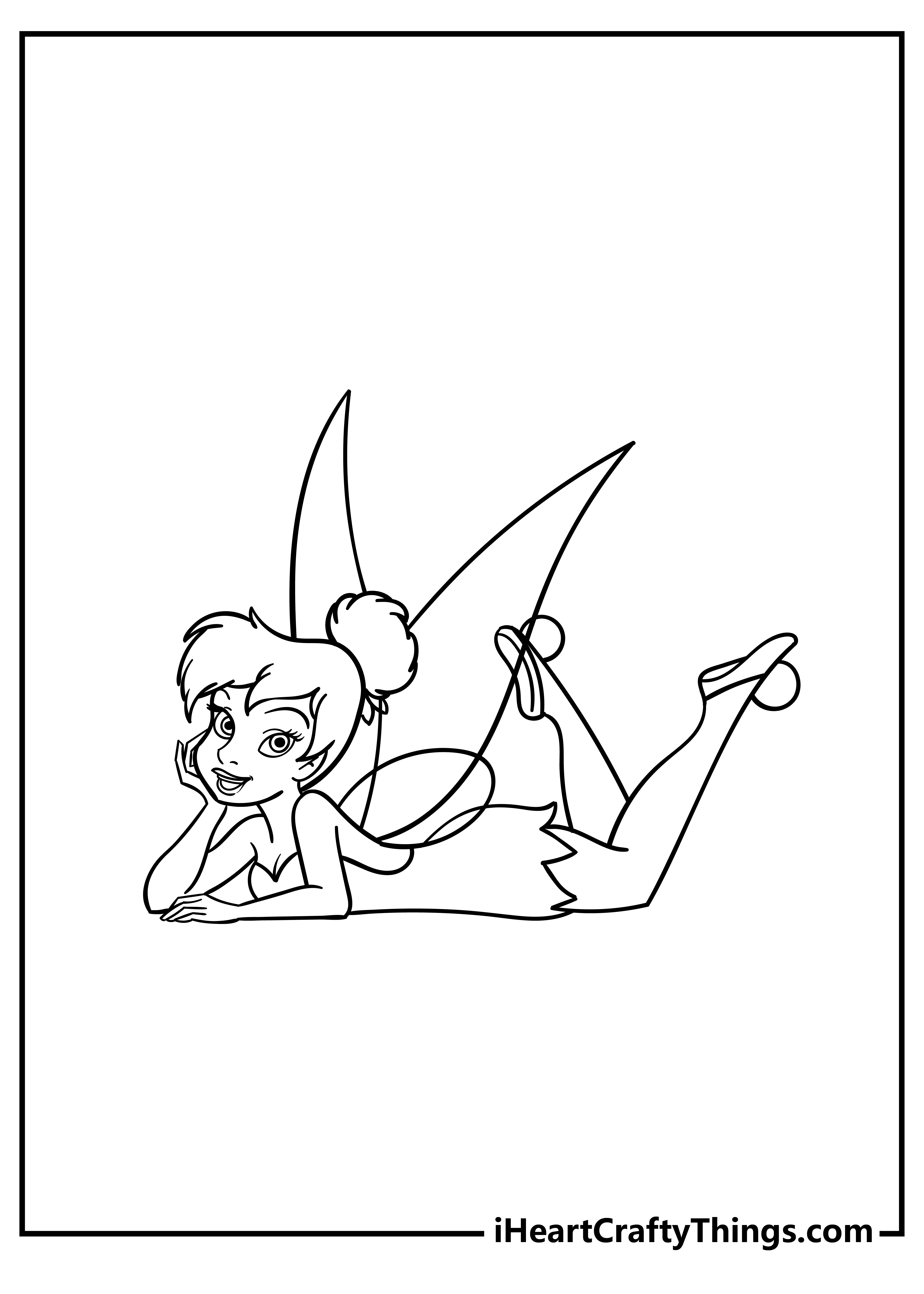 Tinkerbell coloring pages free printables