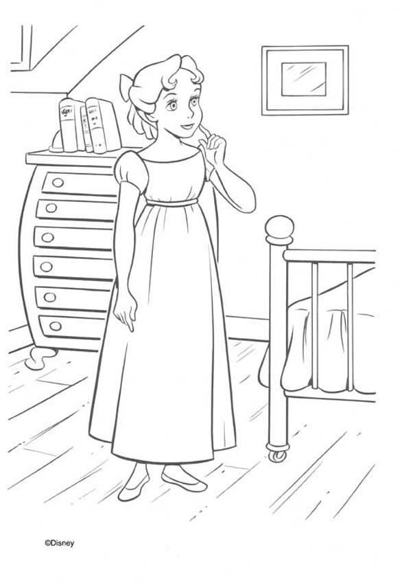 Peter pan coloring pages