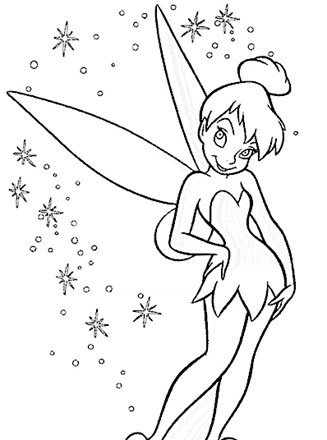 Peter pan coloring page