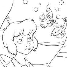 Peter pan coloring pages