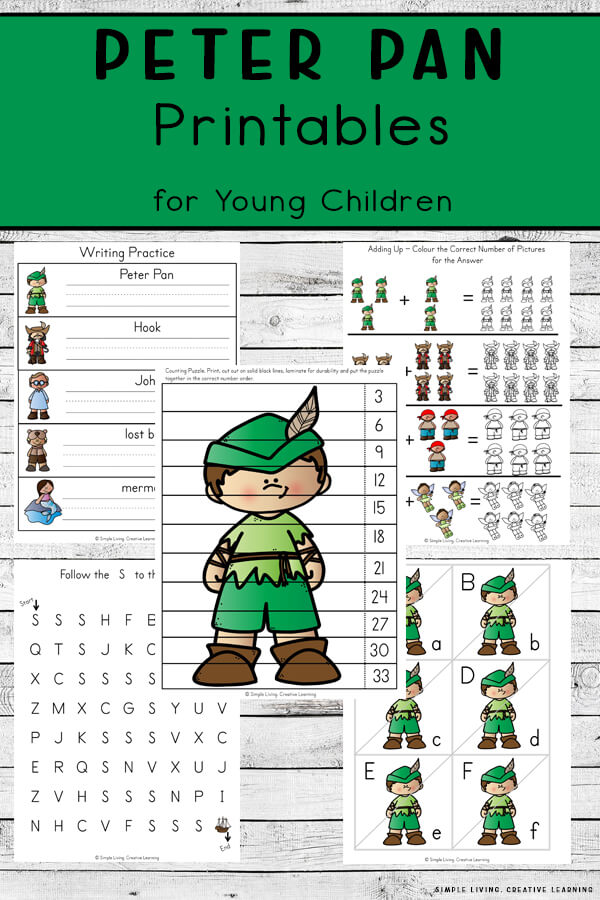 Peter pan printables