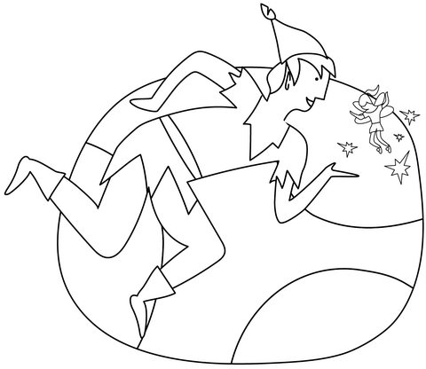 Peter pan coloring pages free coloring pages