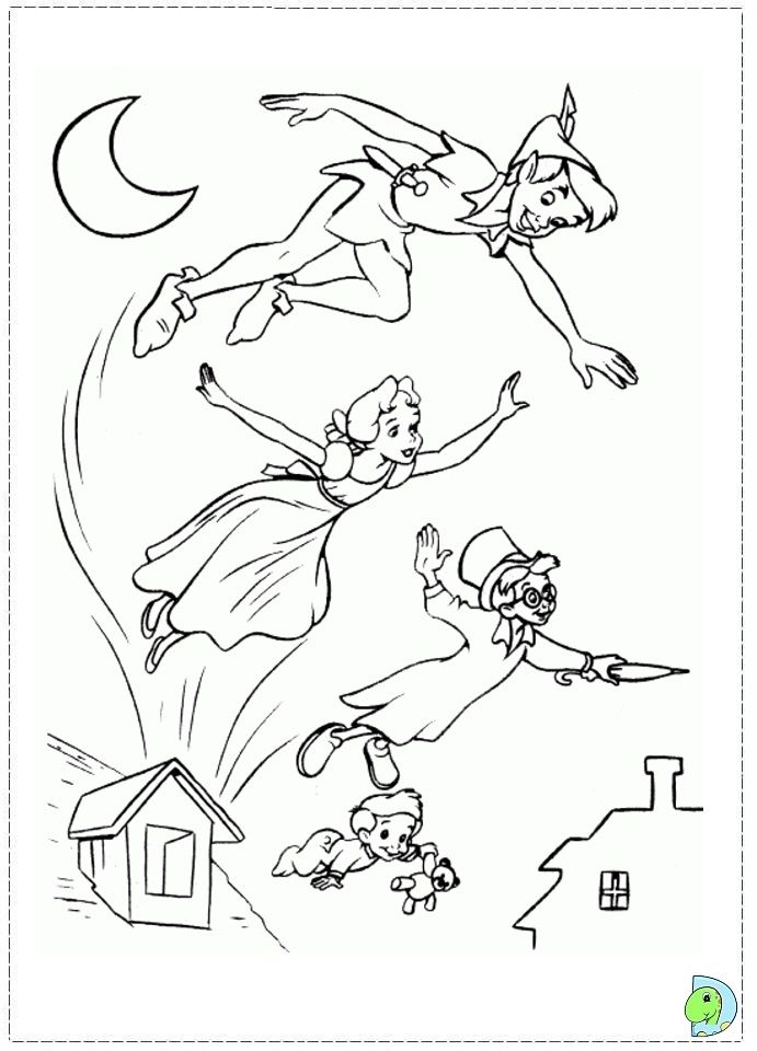 Peter pan coloring page disegni da colorare pagine da colorare disney disegni