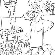 Peter pan coloring pages