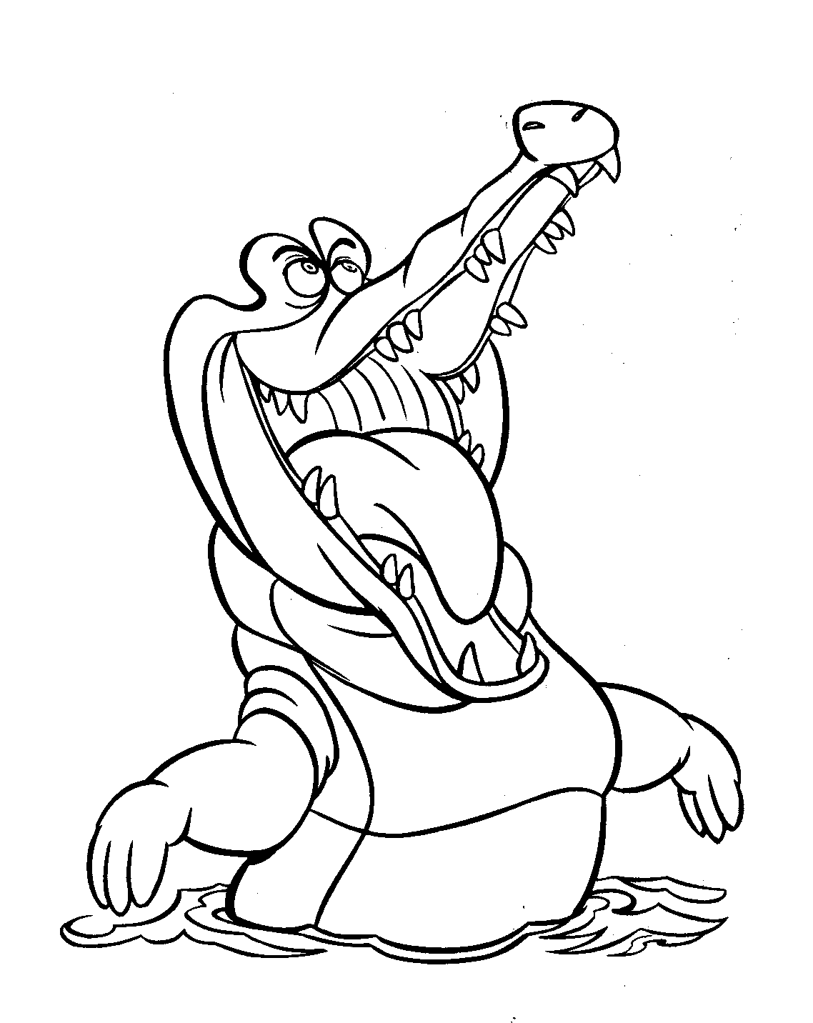 Free peter pan coloring pages