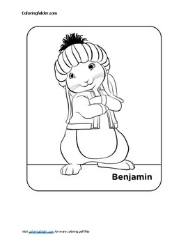 Peter rabbit coloring pages pdf by the coloring cove tpt