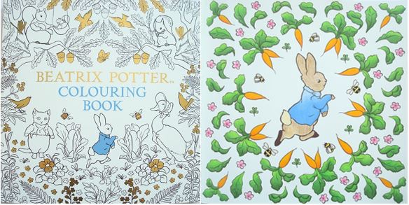 Beatrix potter colouring book â a review in the midst of madness