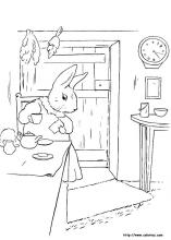 Peter rabbit coloring pages on coloring