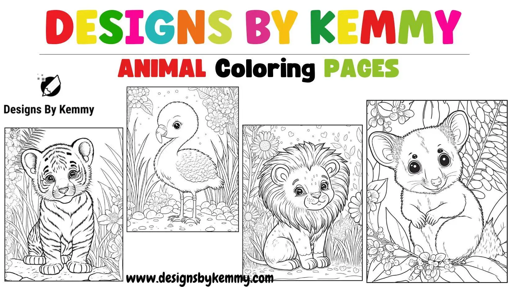 Free animal coloring pages