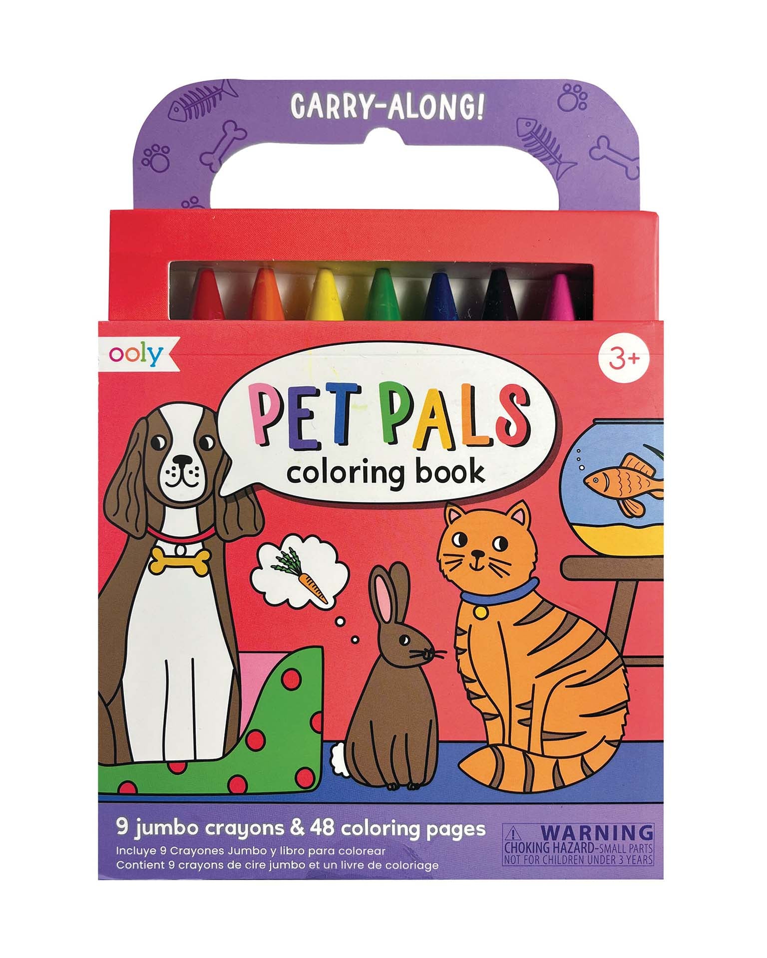 Ooly carry along coloring book