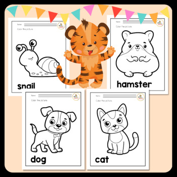 Pet animals coloring pages i coloring pages for preschool pet craft activities